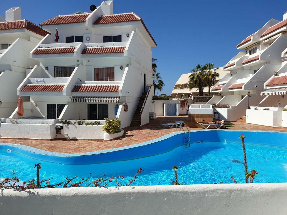 Casa Las Flores With Heated Pool, Only 490 Meters To The Beach, Balcony, Wifi Arona  Exterior photo